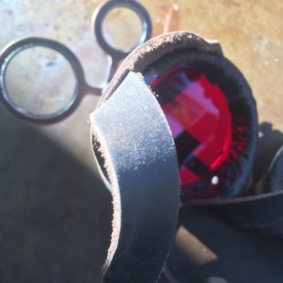 Steampunk Burning Man Aviator Inspector Goggles Cosplay Dystopian - Picture 12 of 14